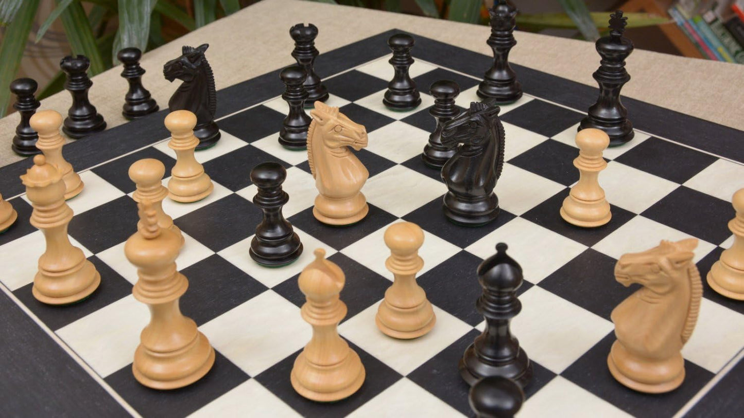 💥Clearance Sale ♟️ Luxury Wooden Chess Set 👑 3.2” King Board & Pieces 🎯 Handmade for Pros