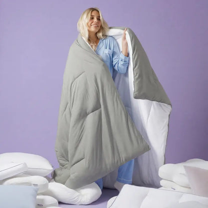 💥Clearance Sale 🛏️ ❄️ Ultra-Soft Double-Stuffed Blanket 🌿 Vegan Fill