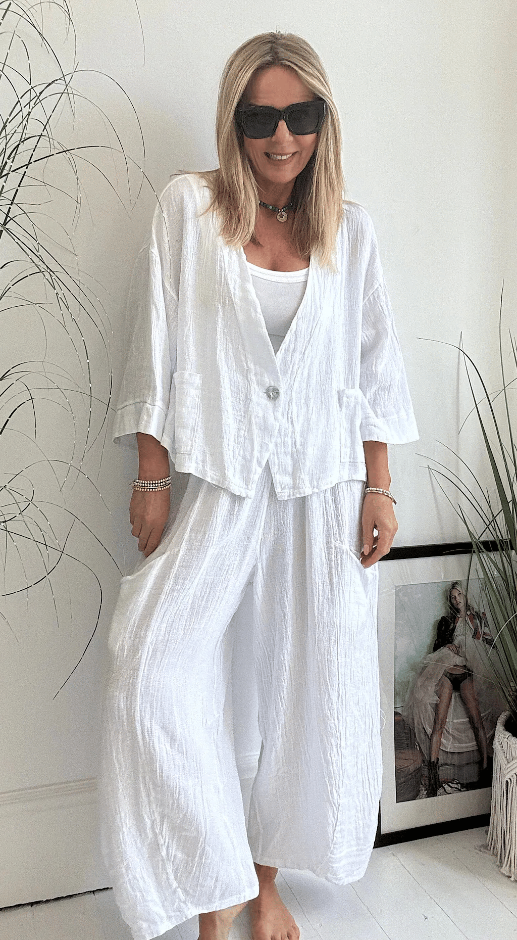 🤩🤩2026 New Arrivals Women's Summer Daily Casual Breathable Linen Suit(Buy 2 Free Shipping)