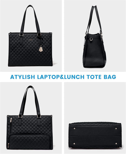 🤩🤩Stylish 3 in 1 Classic Tote Bag (With Matching Wallet) 15.6"