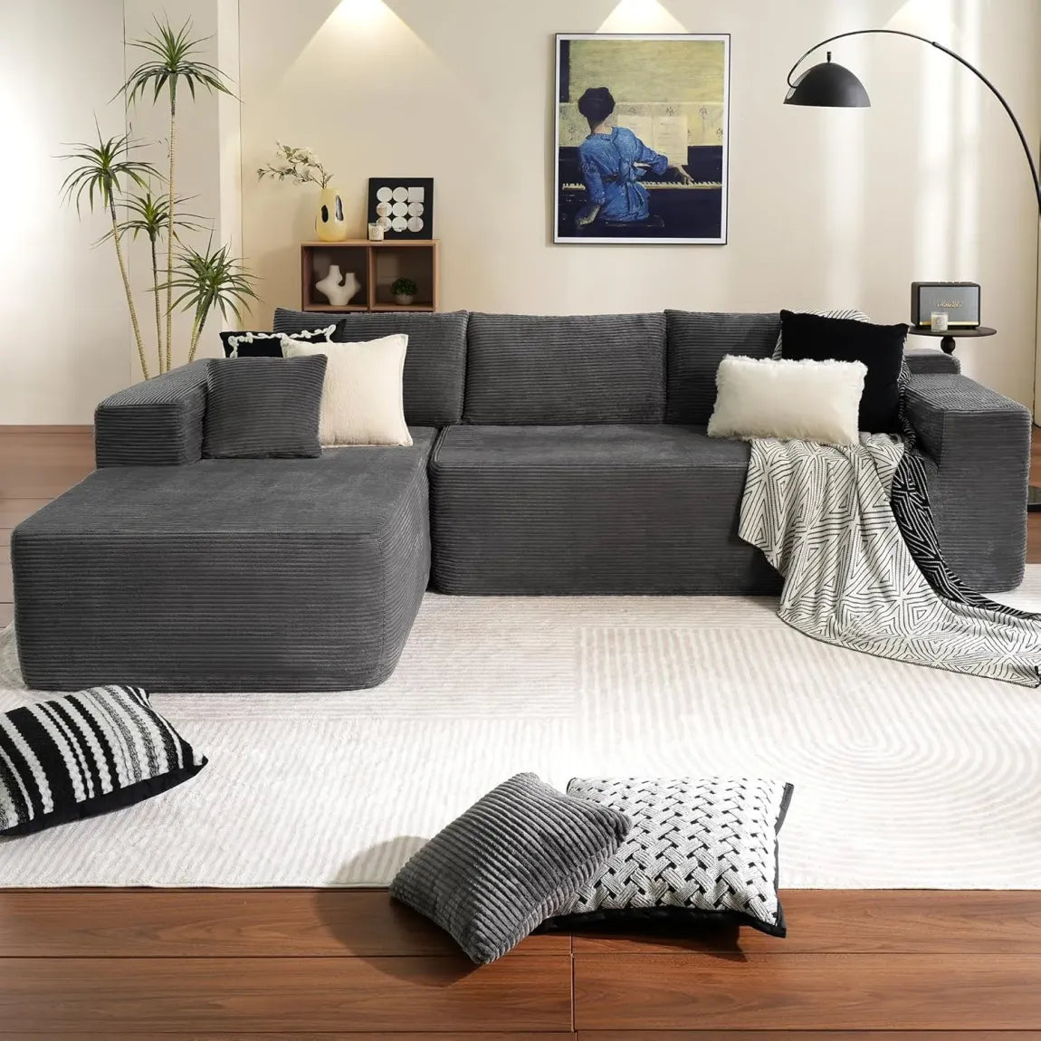 🎉Malist L-Shape Couch