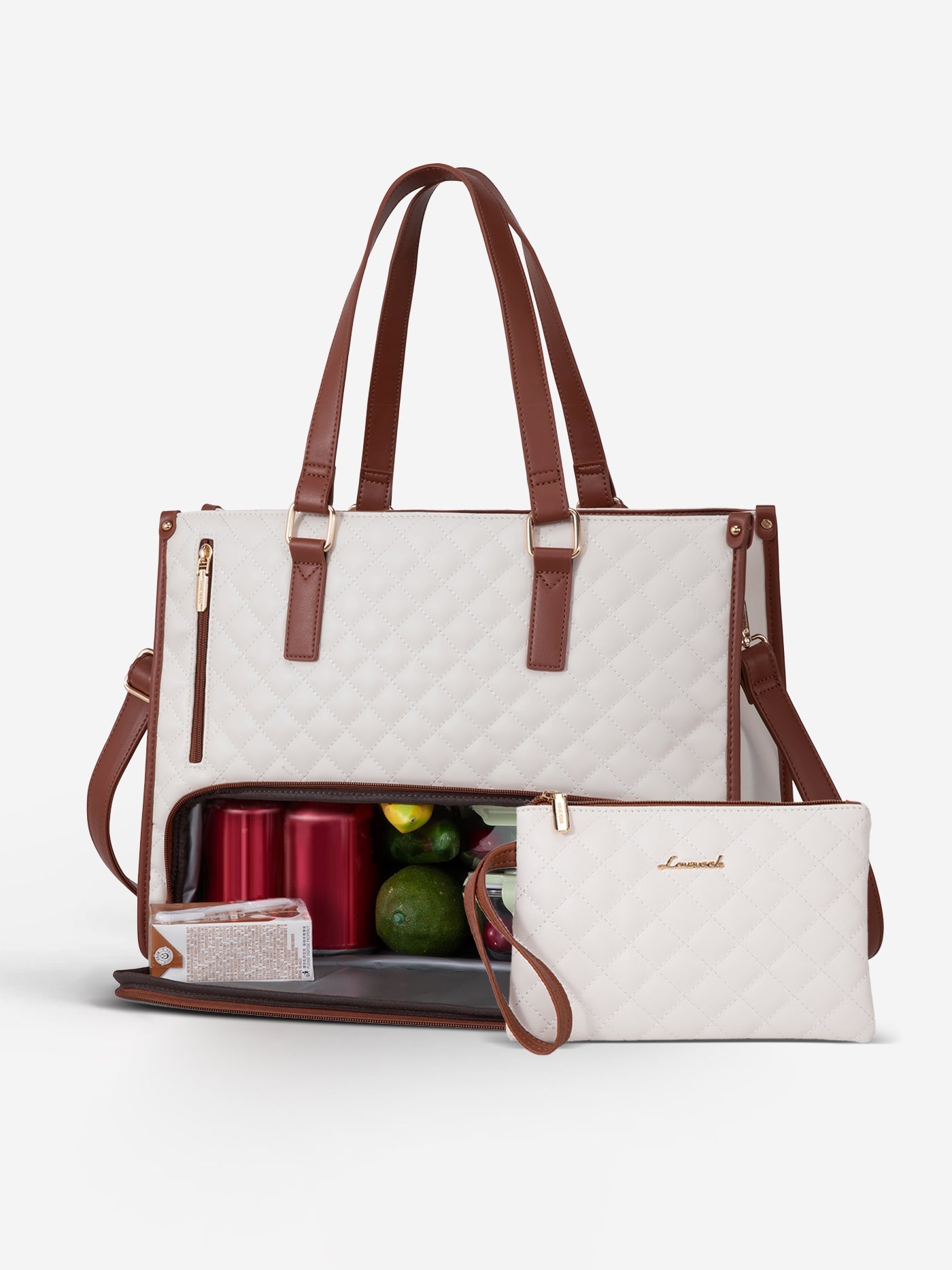 🤩🤩Stylish 3 in 1 Classic Tote Bag (With Matching Wallet) 15.6"