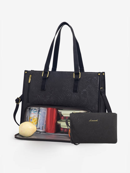 🤩🤩Stylish 3 in 1 Classic Tote Bag (With Matching Wallet) 15.6"