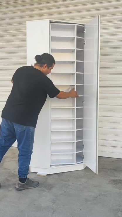 📦📦High-end quality🌟[Clearance sale]Rotating shoe rack that can accommodate 96 pairs of shoes
