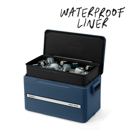 💥 Clearance Sale 💥 Collapsible Hard Cooler ❄️✨ 45-Quart Portable Cooler with Waterproof Liner 🧊