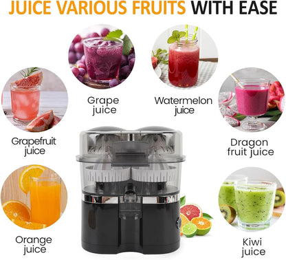💥 Clearance Sale 🍊 Automatic Citrus Juicer ⚡ 100W Electric Orange & Lemon Squeezer 🧃 Easy Clean (US Plug)