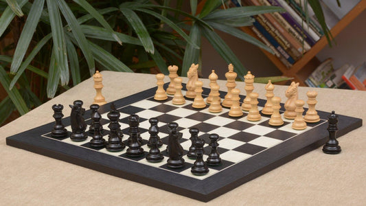 💥Clearance Sale ♟️ Luxury Wooden Chess Set 👑 3.2” King Board & Pieces 🎯 Handmade for Pros