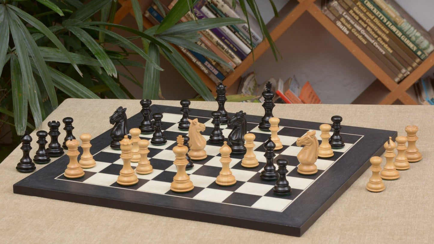 💥Clearance Sale ♟️ Luxury Wooden Chess Set 👑 3.2” King Board & Pieces 🎯 Handmade for Pros