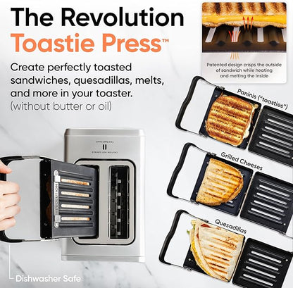 📦📦High-end quality🌟[Clearance sale]Smart Toaster with Touchscreen – Choose from 40+ Bread Types, 7 Browning Levels, & Toastie Press Mode