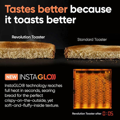 📦📦High-end quality🌟[Clearance sale]Smart Toaster with Touchscreen – Choose from 40+ Bread Types, 7 Browning Levels, & Toastie Press Mode
