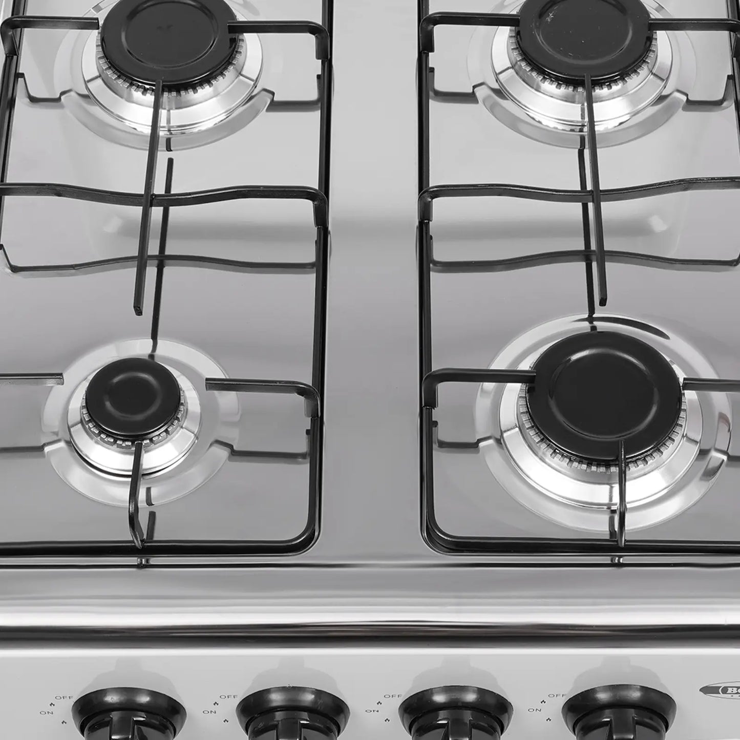 💥Clearance Sale 4 Burner Gas Stove 🔥 Portable Outdoor Cooktop 🍳 NG/LPG Ready 🏕️obs Manual Ignition for RV Travel Emergency Preparedness Family Use
