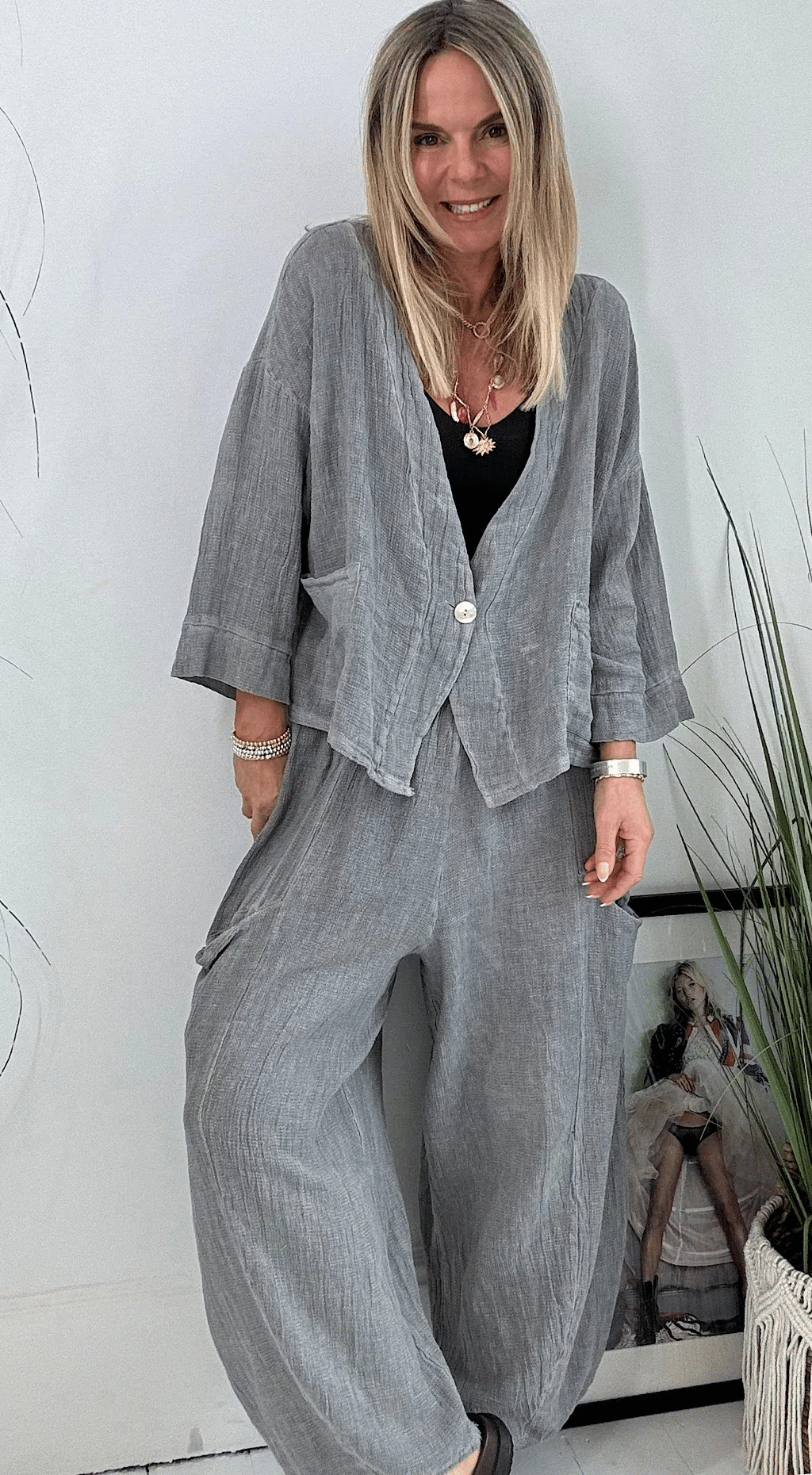 🤩🤩2026 New Arrivals Women's Summer Daily Casual Breathable Linen Suit(Buy 2 Free Shipping)