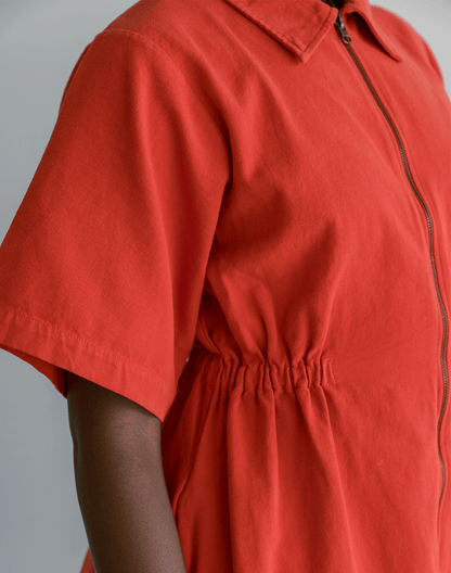🤩🤩Utility Cinched Zip Dress (Buy 2 Free Shipping)