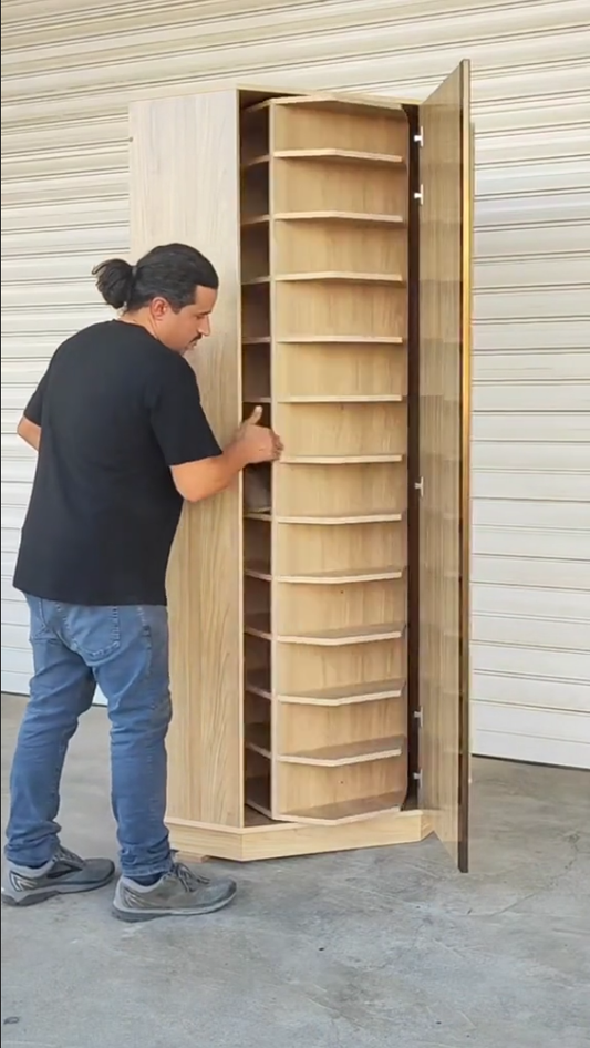📦📦High-end quality🌟[Clearance sale]Rotating shoe rack that can accommodate 96 pairs of shoes