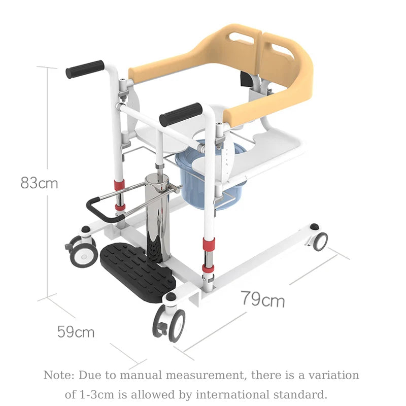 🚀Clearance Sale Multifunctional Bath Transfer Aid 🧓 No‑Lift Disabled Care Chair