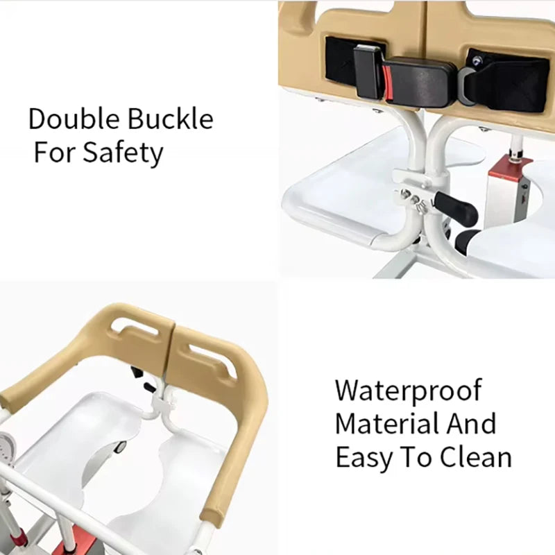 🚀Clearance Sale Multifunctional Bath Transfer Aid 🧓 No‑Lift Disabled Care Chair