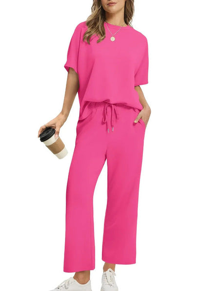 💝💝Last Day 50% OFF🔥🔥 Women's Summer Leisure Beach Suit Two Piece Set(Buy 2 Free Shipping)
