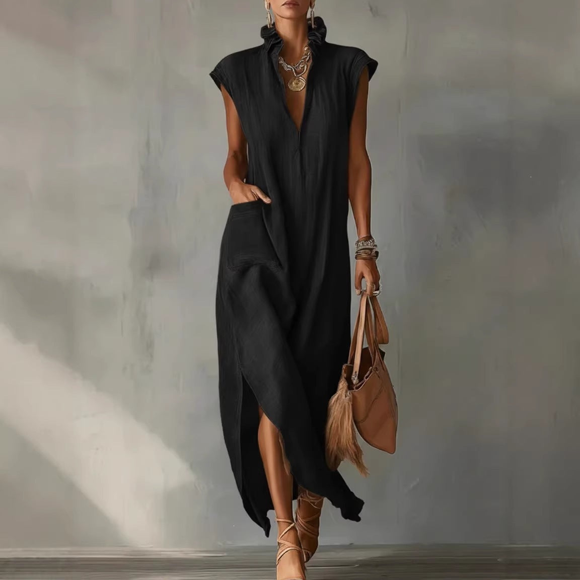 📦📦Mother's Day Sale 49% Off ⏰Ruffle Spring Maxi Dress