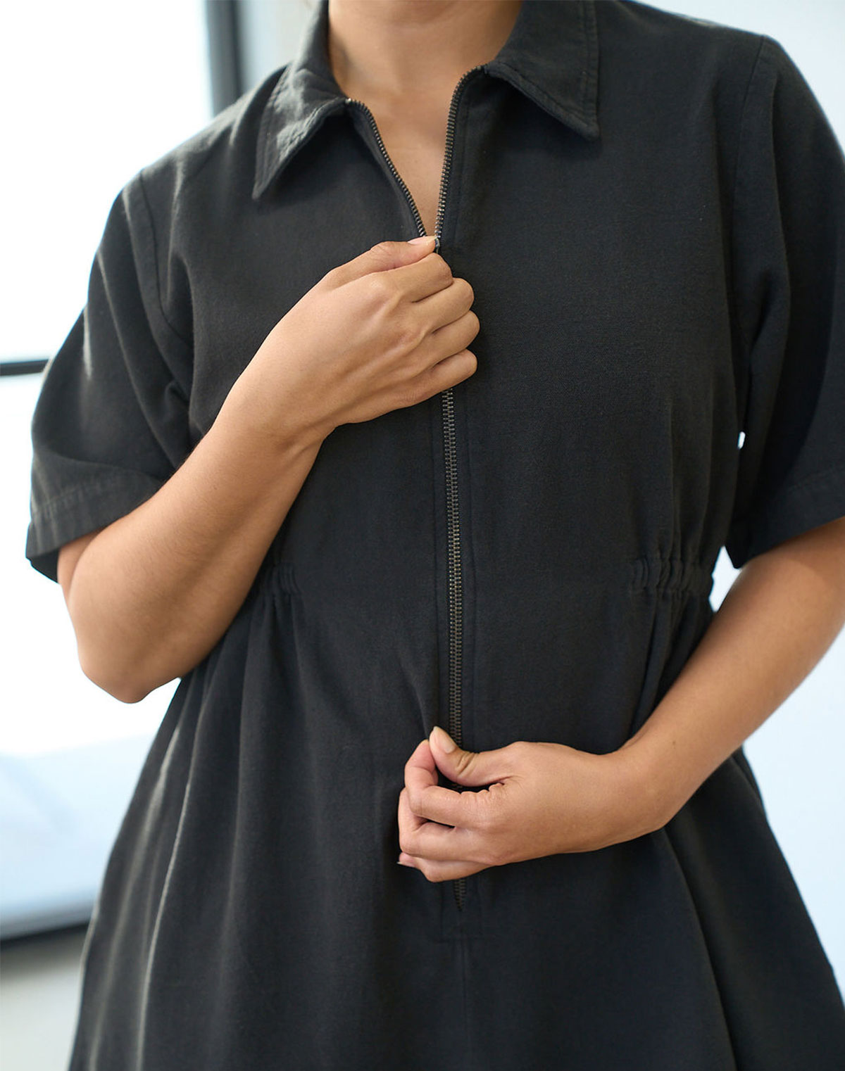 🤩🤩Utility Cinched Zip Dress (Buy 2 Free Shipping)