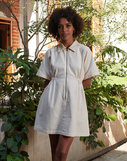 🤩🤩Utility Cinched Zip Dress (Buy 2 Free Shipping)