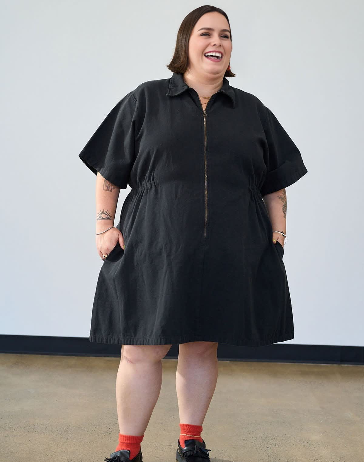 🤩🤩Utility Cinched Zip Dress (Buy 2 Free Shipping)