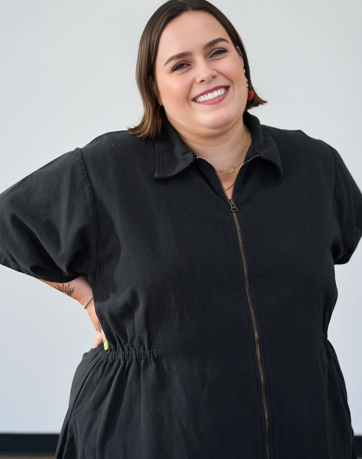 🤩🤩Utility Cinched Zip Dress (Buy 2 Free Shipping)