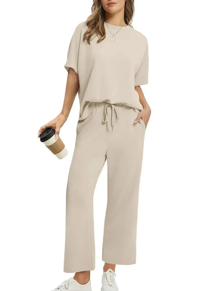 💝💝Last Day 50% OFF🔥🔥 Women's Summer Leisure Beach Suit Two Piece Set(Buy 2 Free Shipping)