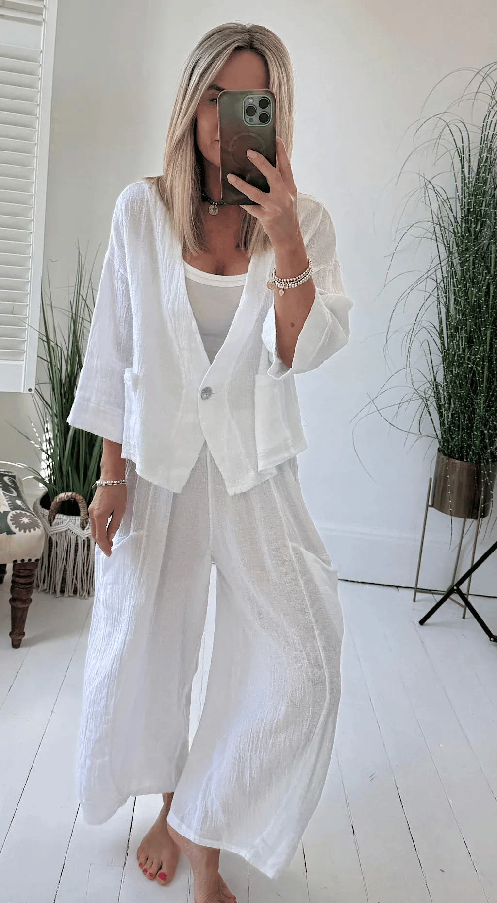 🤩🤩2026 New Arrivals Women's Summer Daily Casual Breathable Linen Suit(Buy 2 Free Shipping)