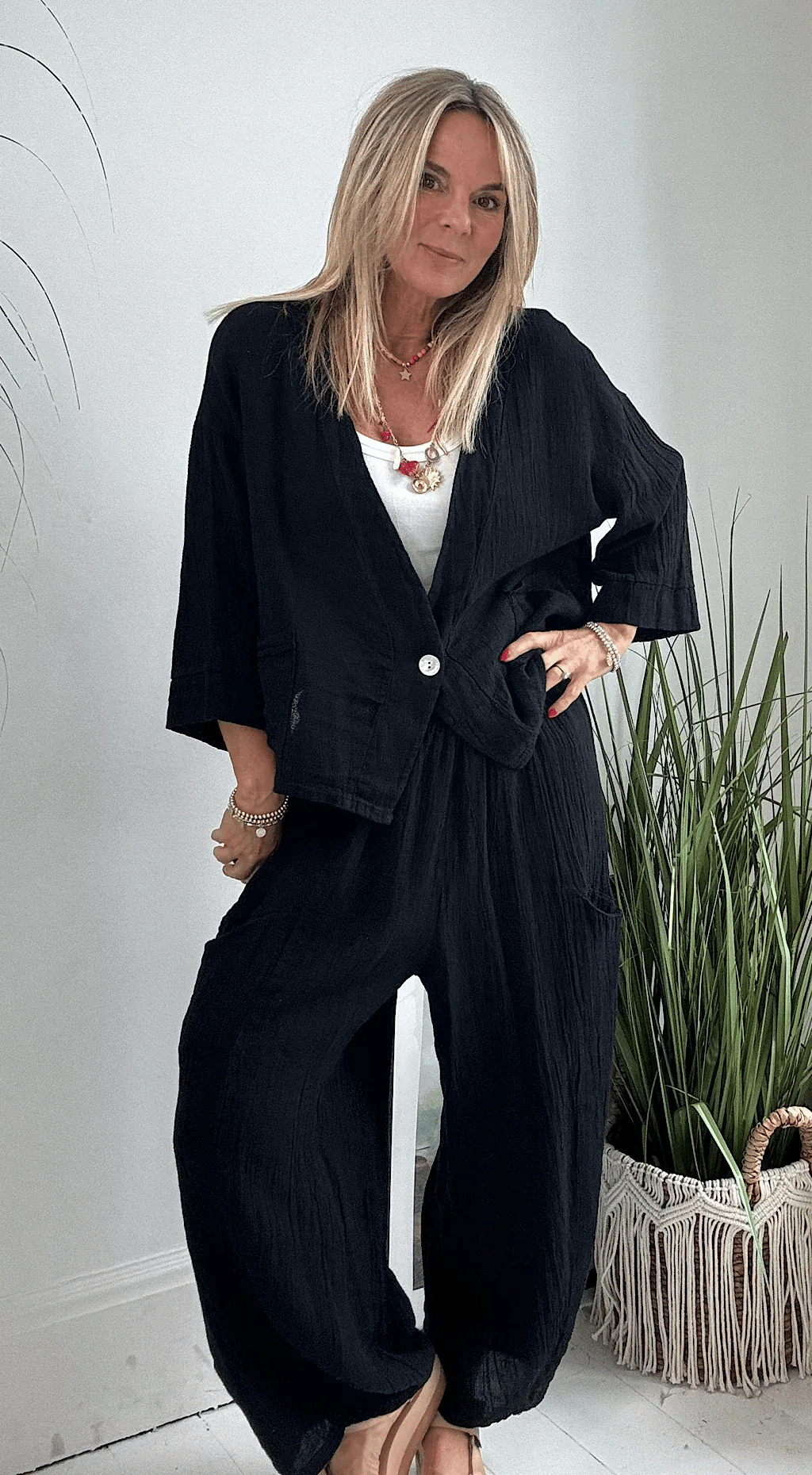 🤩🤩2026 New Arrivals Women's Summer Daily Casual Breathable Linen Suit(Buy 2 Free Shipping)