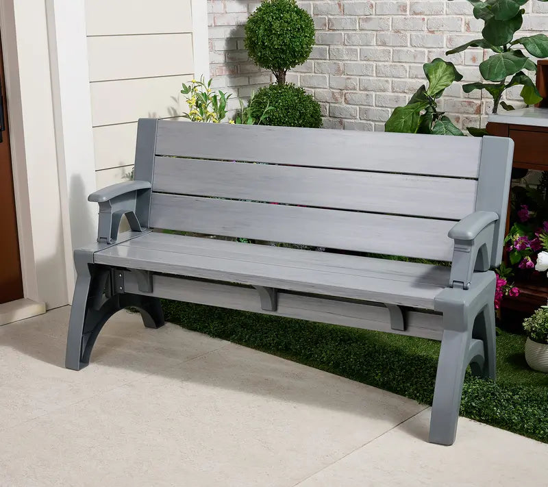 💥Clearance Sale 🪑 Convert-a-Bench Gen II XL 🔄 Bench-to-Table Patio Furniture 🌿 Modern Outdoor Design