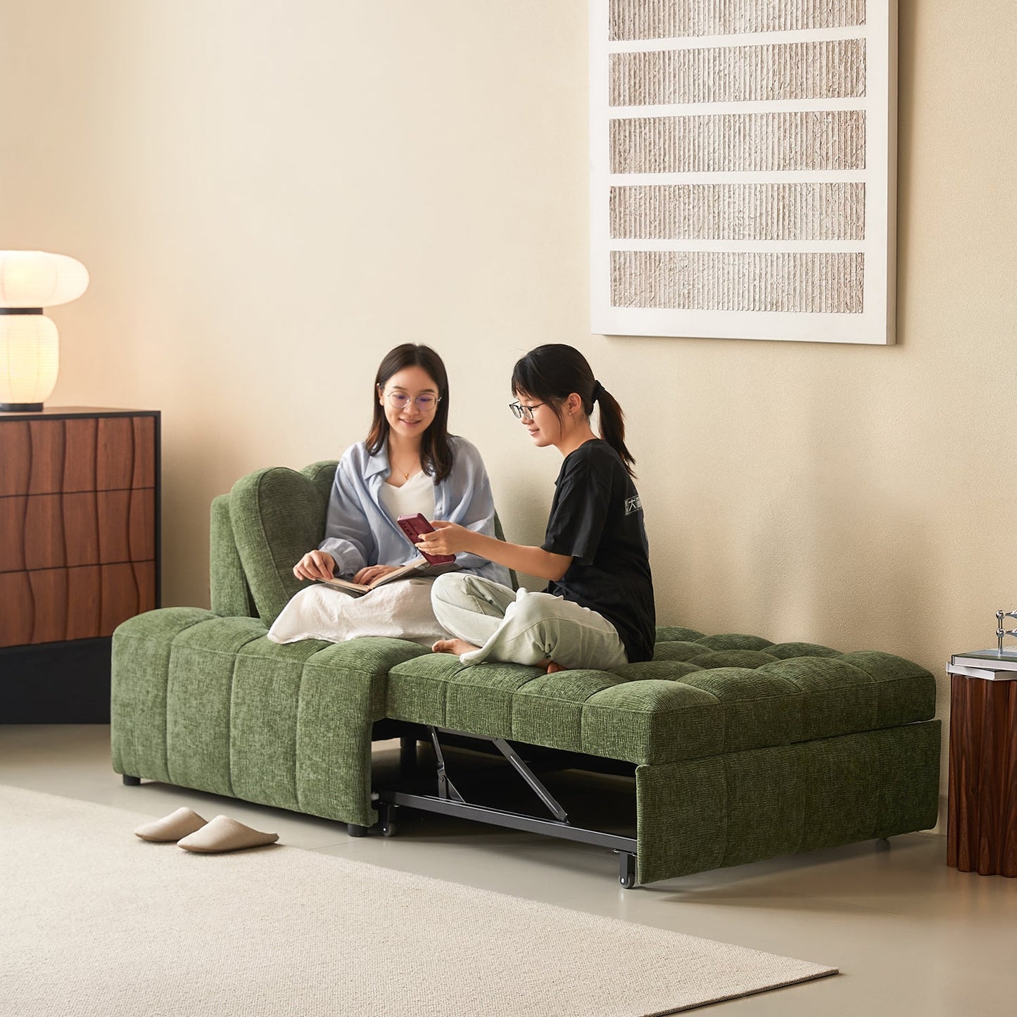 📦📦 Factory direct salese💥Multifunctional 3-in-1 Convertible Armchair – Sofa, Lounge Chair & Bed