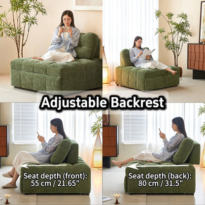 📦📦 Factory direct salese💥Multifunctional 3-in-1 Convertible Armchair – Sofa, Lounge Chair & Bed