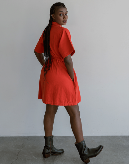 🤩🤩Utility Cinched Zip Dress (Buy 2 Free Shipping)