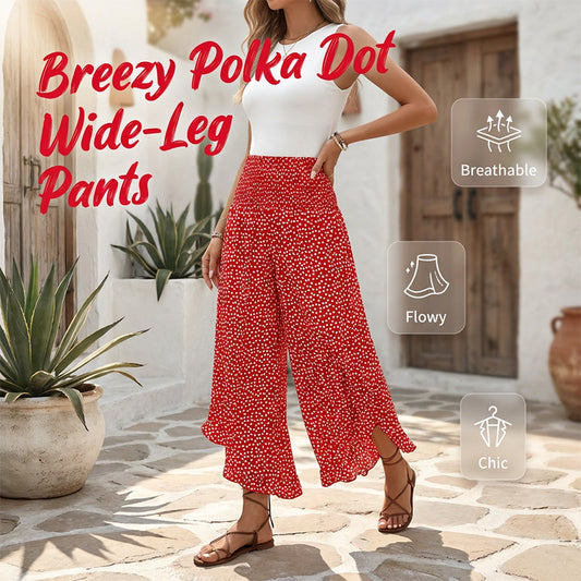 🤩🤩Women’s Flowy High Waist Wide-Leg Pants – Slimming, Comfy & Chic