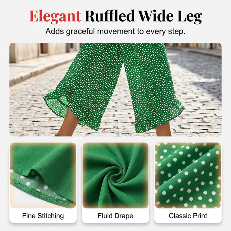 🤩🤩Women’s Flowy High Waist Wide-Leg Pants – Slimming, Comfy & Chic