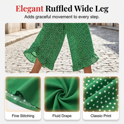 🤩🤩Women’s Flowy High Waist Wide-Leg Pants – Slimming, Comfy & Chic