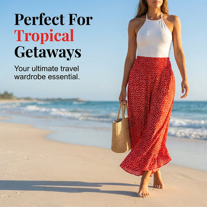 🤩🤩Women’s Flowy High Waist Wide-Leg Pants – Slimming, Comfy & Chic