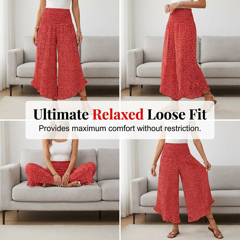 🤩🤩Women’s Flowy High Waist Wide-Leg Pants – Slimming, Comfy & Chic
