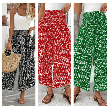 🤩🤩Women’s Flowy High Waist Wide-Leg Pants – Slimming, Comfy & Chic